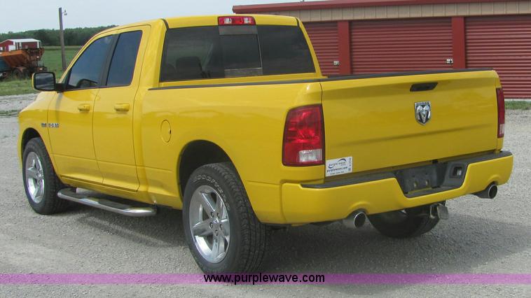 image for item A3749 2009 Dodge Ram 1500 quad cab pickup truck