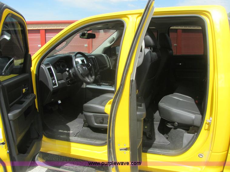 image for item A3749 2009 Dodge Ram 1500 quad cab pickup truck