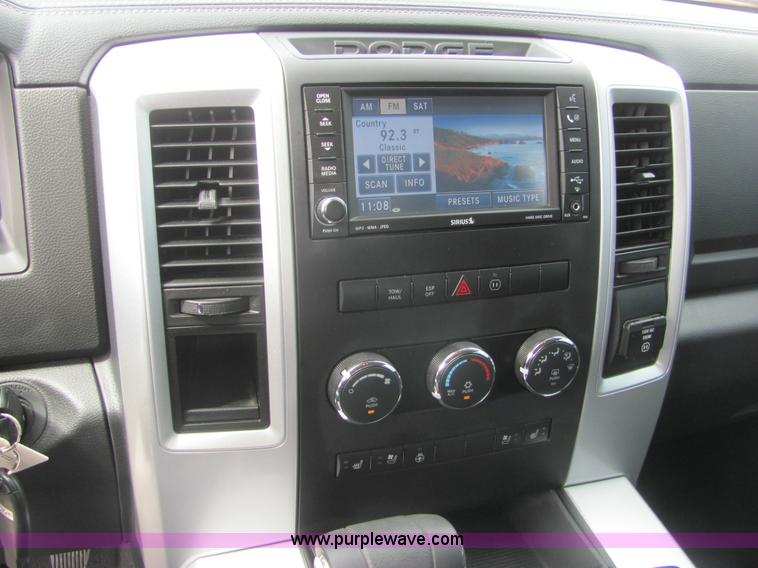 image for item A3749 2009 Dodge Ram 1500 quad cab pickup truck