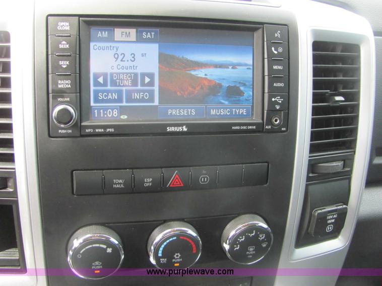 image for item A3749 2009 Dodge Ram 1500 quad cab pickup truck