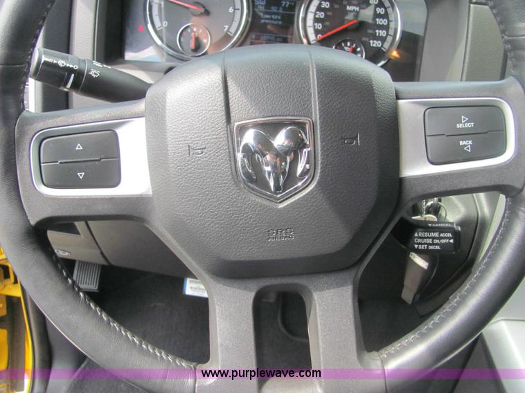 image for item A3749 2009 Dodge Ram 1500 quad cab pickup truck