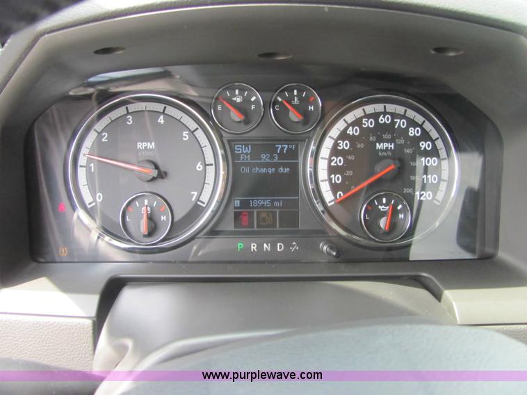 image for item A3749 2009 Dodge Ram 1500 quad cab pickup truck