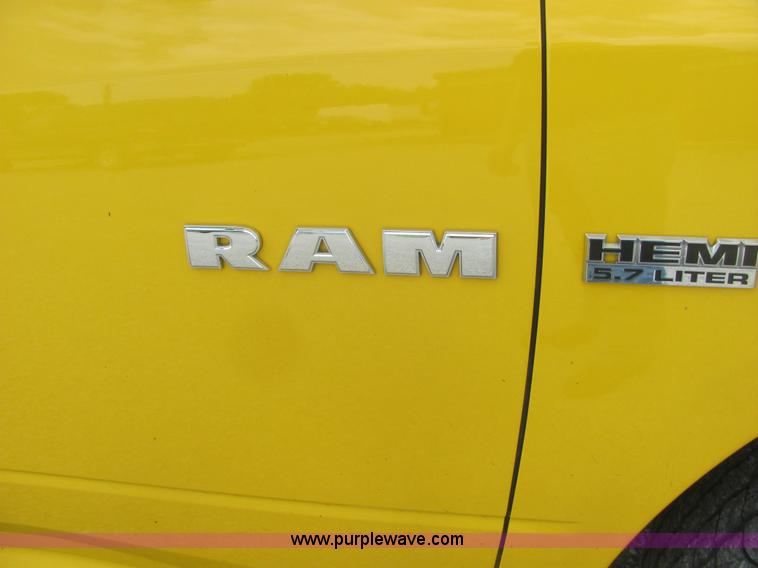 image for item A3749 2009 Dodge Ram 1500 quad cab pickup truck