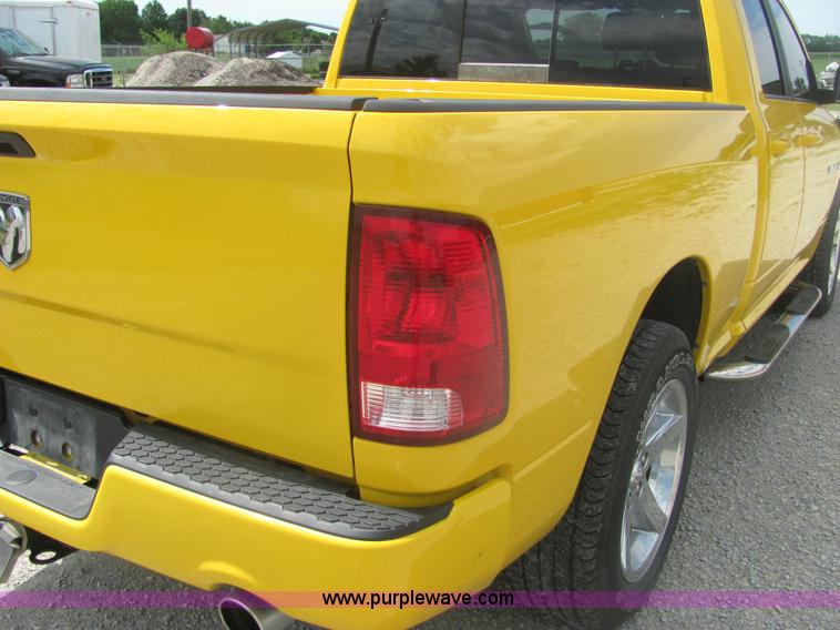 image for item A3749 2009 Dodge Ram 1500 quad cab pickup truck