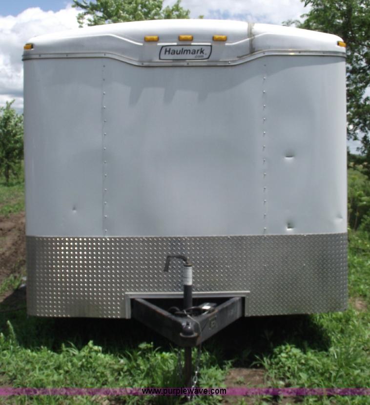 image for item A4238 2004 24' enclosed trailer