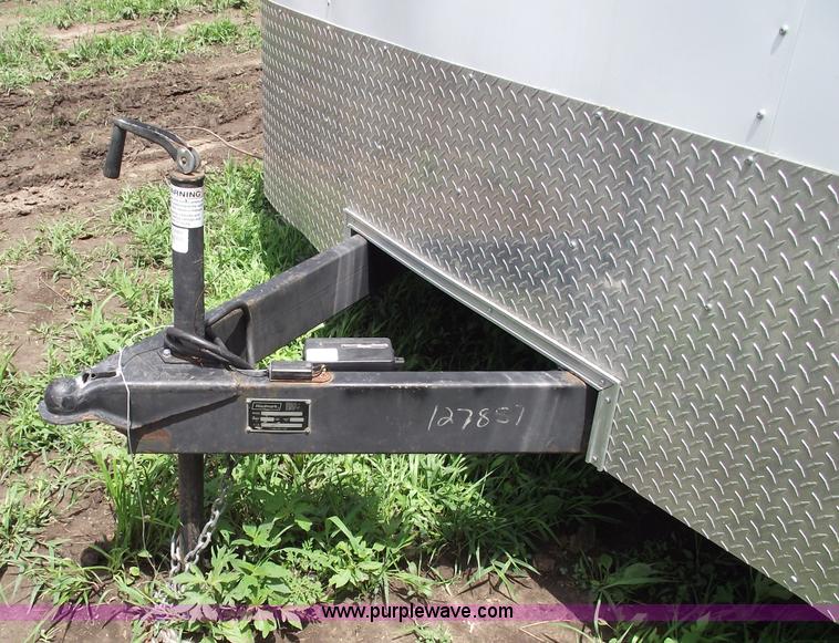 image for item A4238 2004 24' enclosed trailer