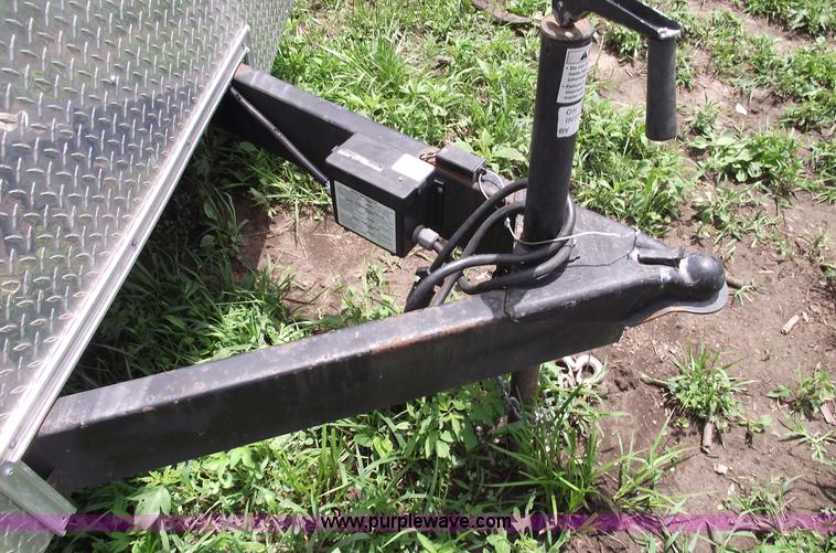 image for item A4238 2004 24' enclosed trailer