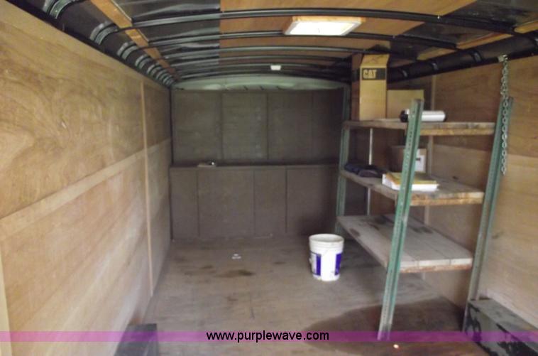 image for item A4238 2004 24' enclosed trailer