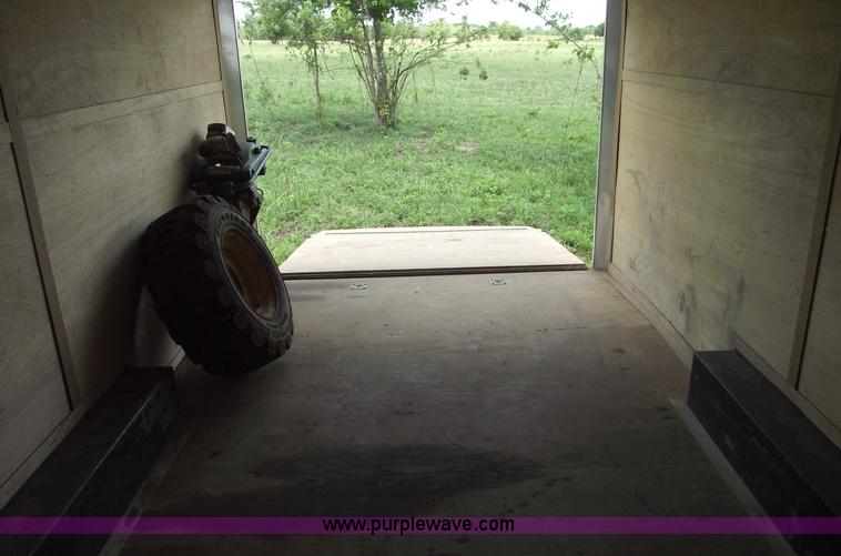 image for item A4238 2004 24' enclosed trailer