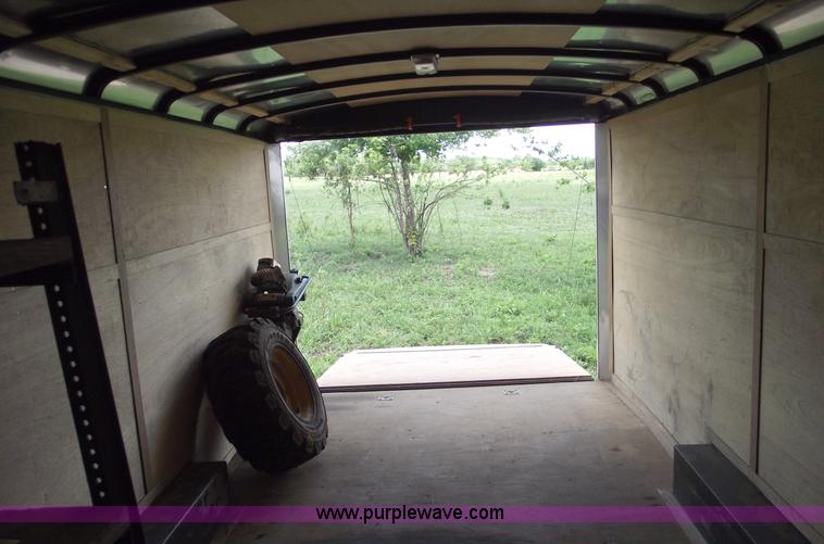 image for item A4238 2004 24' enclosed trailer