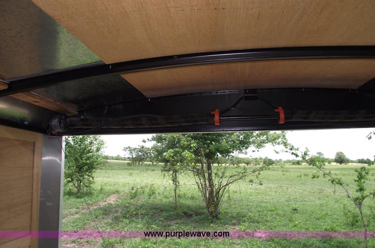 image for item A4238 2004 24' enclosed trailer