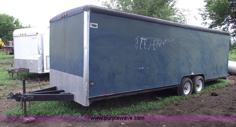 image for item A4240 1994 Wells Cargo 24' enclosed trailer
