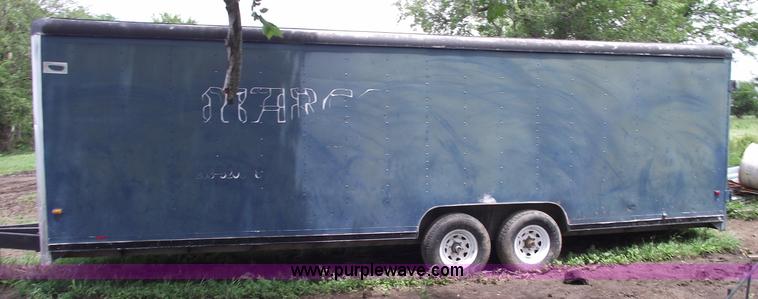image for item A4240 1994 Wells Cargo 24' enclosed trailer