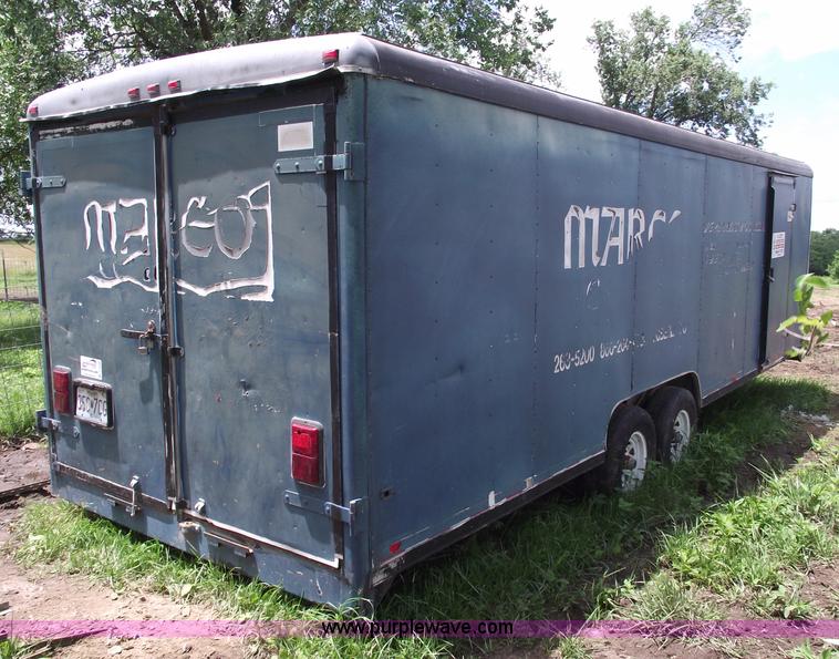 image for item A4240 1994 Wells Cargo 24' enclosed trailer