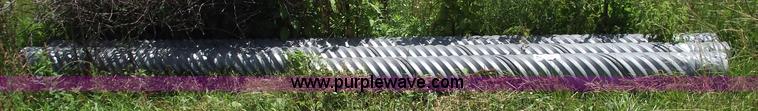 image for item A4244 (3) new pieces of corrugated metal pipe