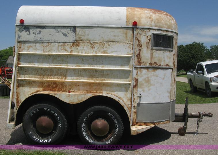 image for item A4258 Hale two-horse trailer
