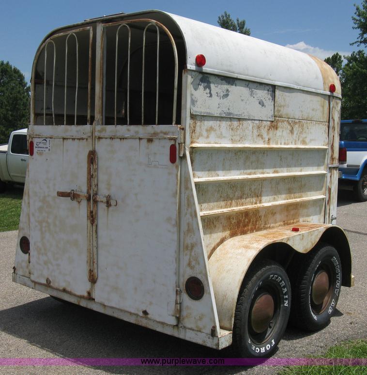 image for item A4258 Hale two-horse trailer