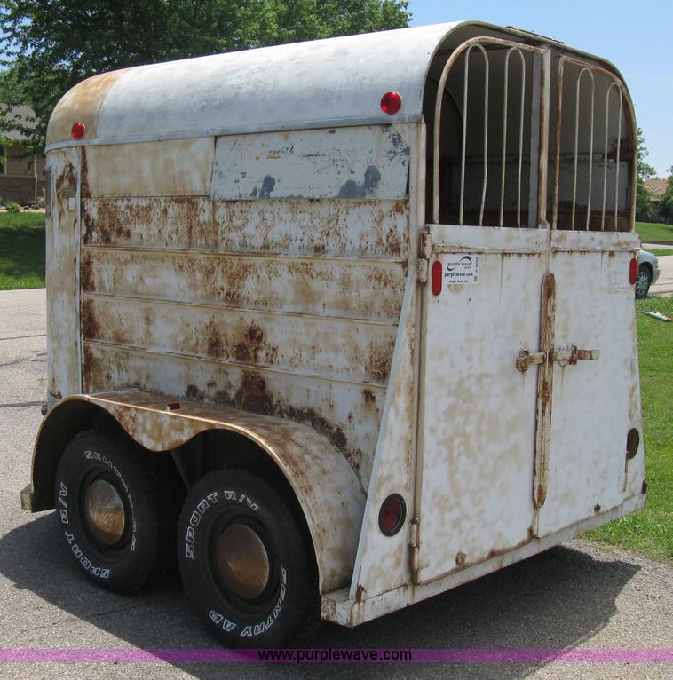 image for item A4258 Hale two-horse trailer