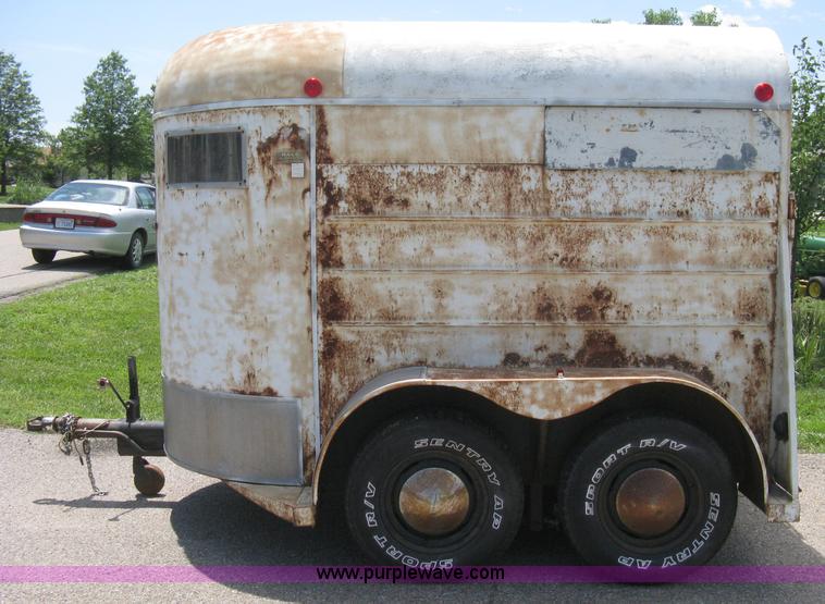 image for item A4258 Hale two-horse trailer