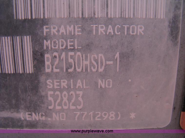 image for item A4259 Kubota B2150 MFWD tractor