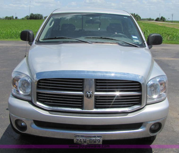 image for item A4691 2008 Dodge Ram 2500 Heavy Duty quad cab pickup truck