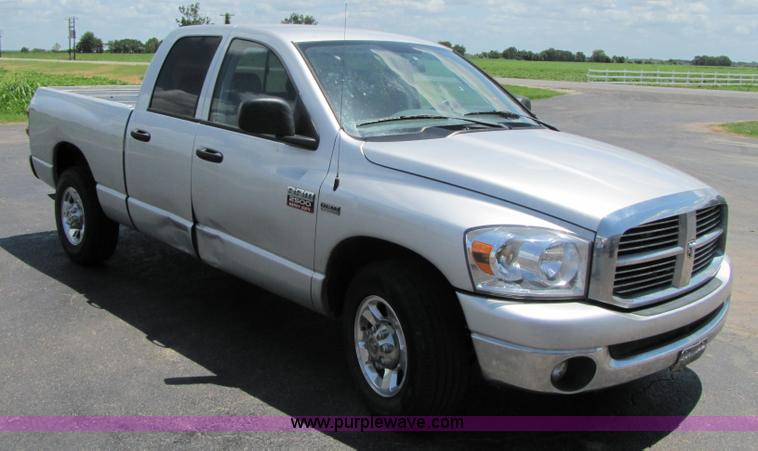 image for item A4691 2008 Dodge Ram 2500 Heavy Duty quad cab pickup truck