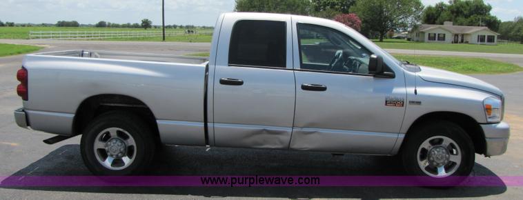 image for item A4691 2008 Dodge Ram 2500 Heavy Duty quad cab pickup truck