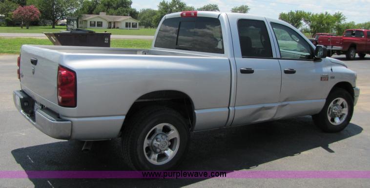 image for item A4691 2008 Dodge Ram 2500 Heavy Duty quad cab pickup truck