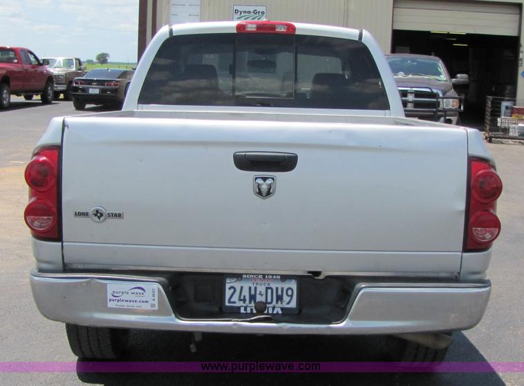 image for item A4691 2008 Dodge Ram 2500 Heavy Duty quad cab pickup truck