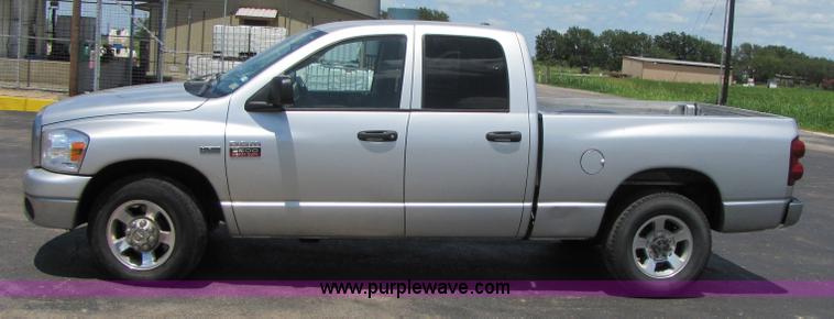 image for item A4691 2008 Dodge Ram 2500 Heavy Duty quad cab pickup truck