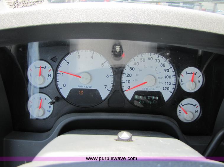 image for item A4691 2008 Dodge Ram 2500 Heavy Duty quad cab pickup truck