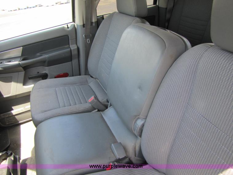 image for item A4691 2008 Dodge Ram 2500 Heavy Duty quad cab pickup truck