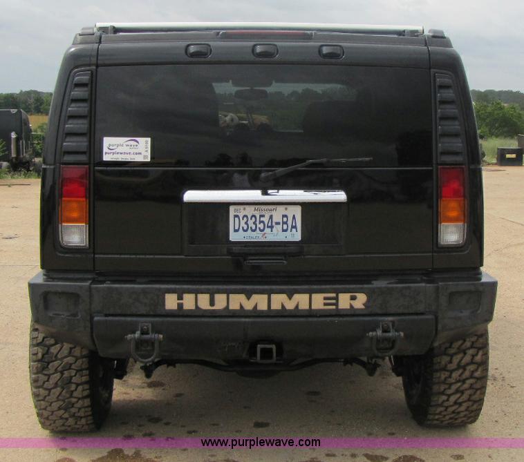 image for item A5100 2003 Hummer H2