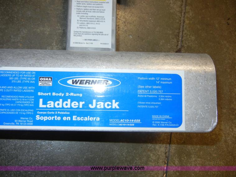 image for item A9240 Assorted ladders