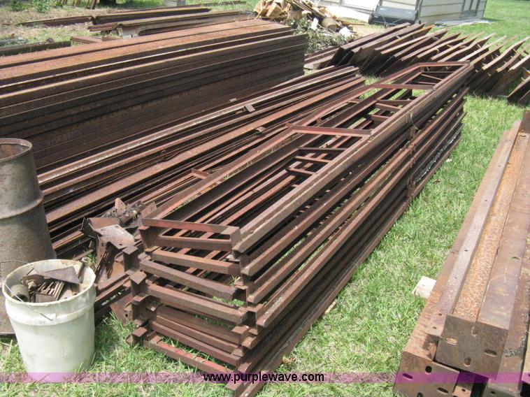 image for item A9494 Steel building frame work