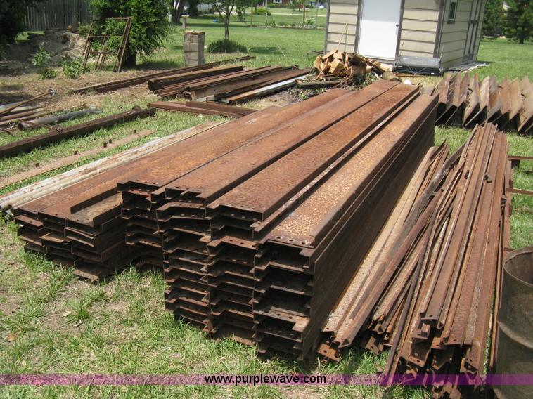 image for item A9494 Steel building frame work