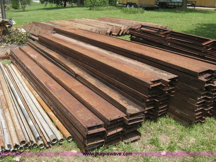 image for item A9494 Steel building frame work