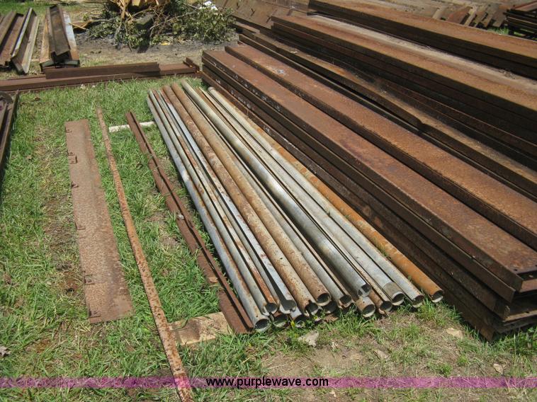 image for item A9494 Steel building frame work