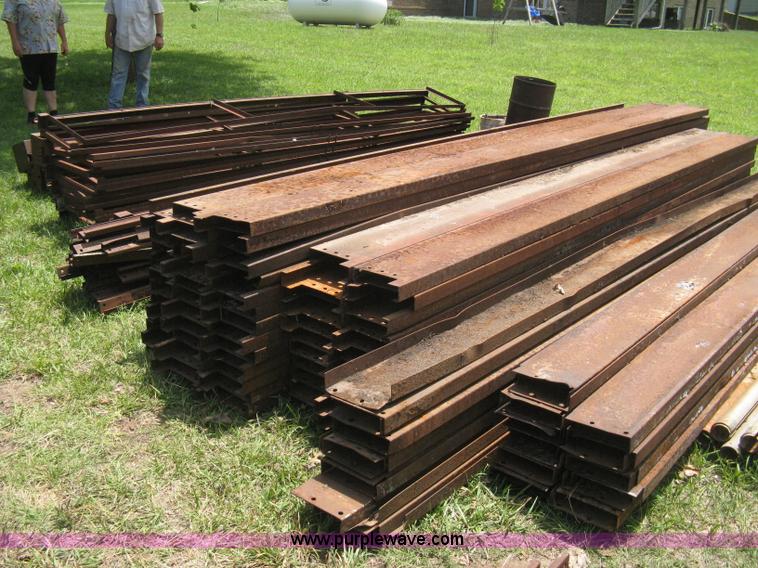 image for item A9494 Steel building frame work