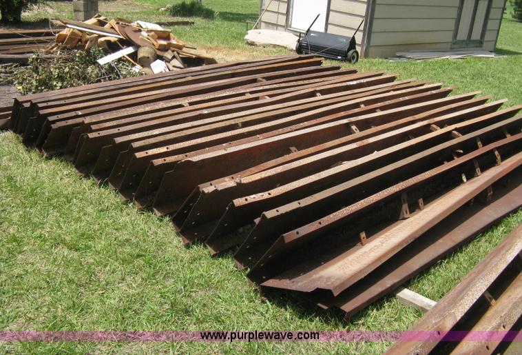 image for item A9494 Steel building frame work