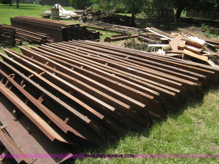 image for item A9494 Steel building frame work