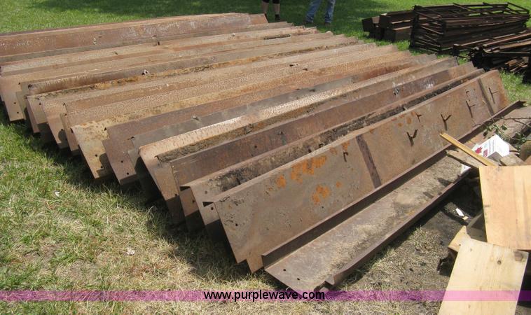 image for item A9494 Steel building frame work