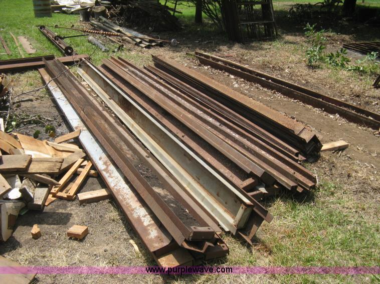 image for item A9494 Steel building frame work