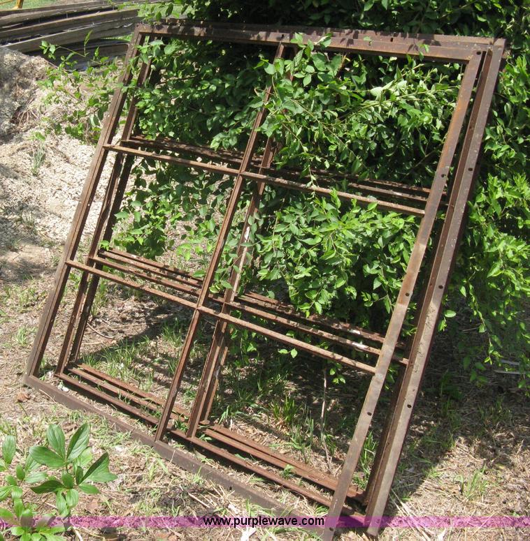 image for item A9494 Steel building frame work