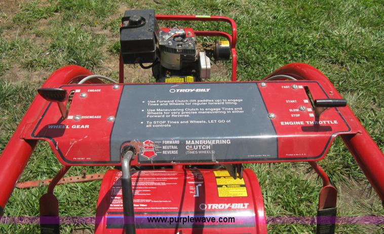 image for item A9497 Troy-Bilt Econo-Horse rear tine roto tiller