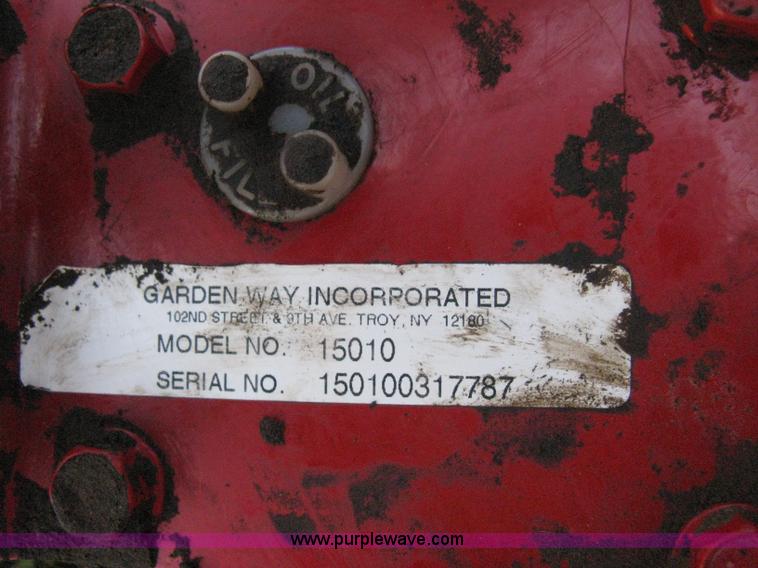 image for item A9497 Troy-Bilt Econo-Horse rear tine roto tiller