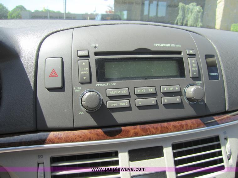 image for item A9573 2006 Hyundai Sonata GLS