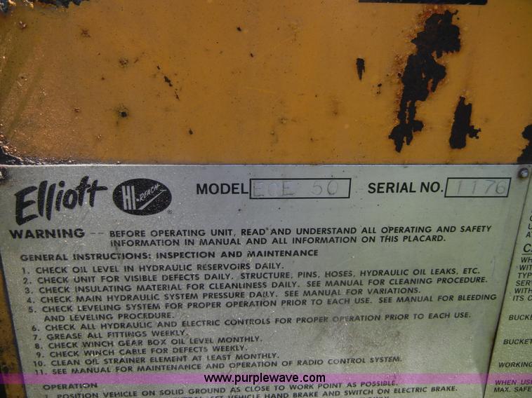 image for item 2353 1986 International S1754 bucket truck