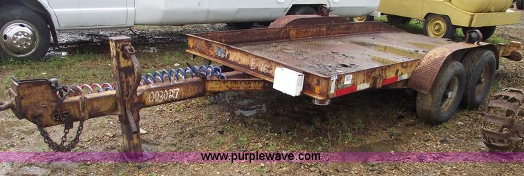 image for item 5412 1977 Butler tilt equipment trailer