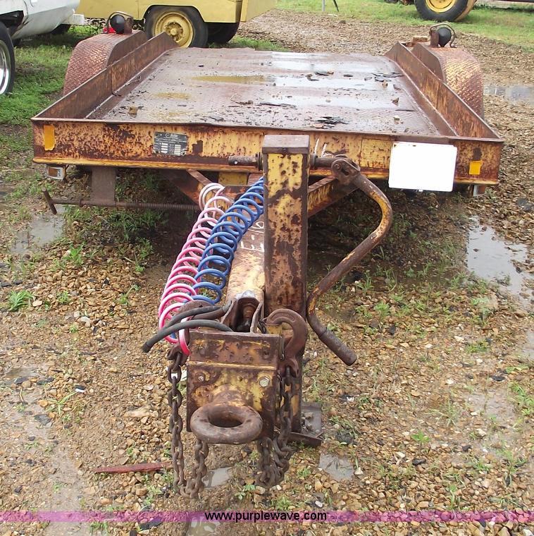 image for item 5412 1977 Butler tilt equipment trailer
